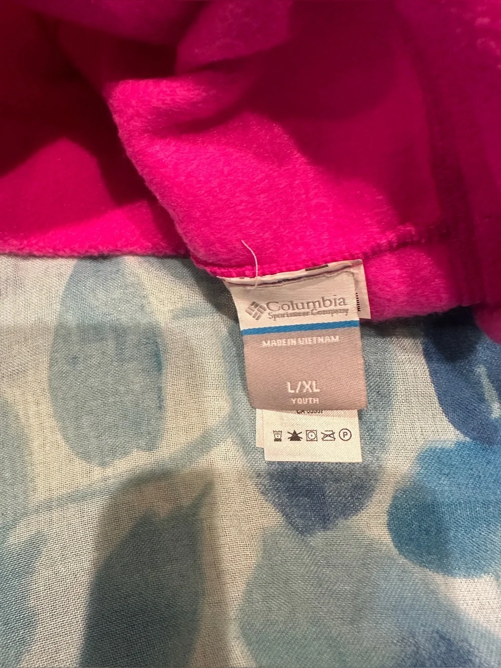 Columbia Kids Hot Pink Fleece Beanie
